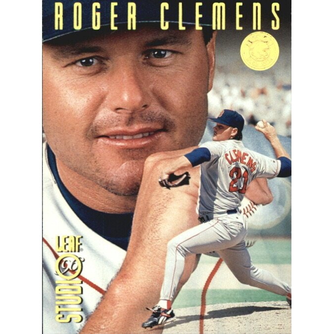 1996 Studio Gold Roger Clemens Press Proof #11: $32
