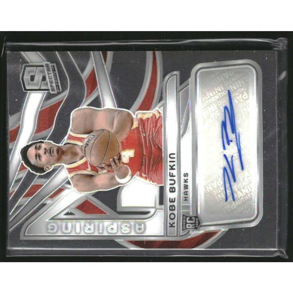 2023-24 Panini Spectra Kobe Bufkin Aspiring Autographs Card: $18