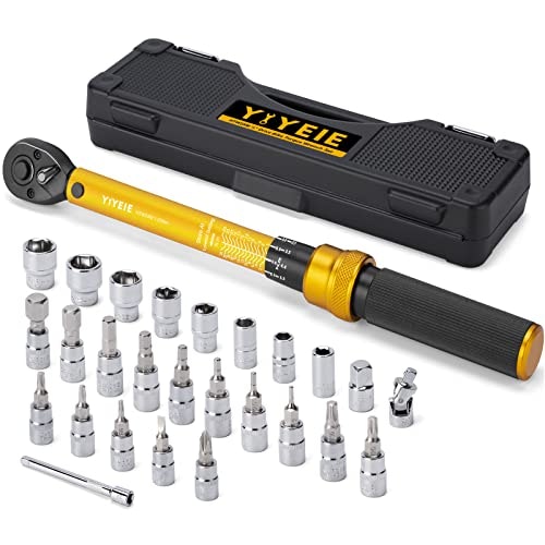 Yiyeie 1/4-Inch Drive 1-25 Nm Bike Torque Wrench: $28.40 Yiyeie 1/4-Inch Drive 1-25 Nm Bike Torque Wrench: $28.40