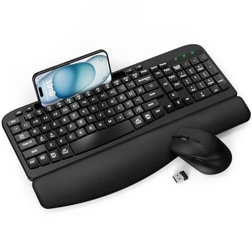 Wireless Keyboard and Mouse Combo: $32.27