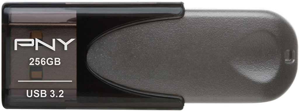 PNY Elite Turbo Attache 4 256GB USB 3.2 Flash Drive: $39.99