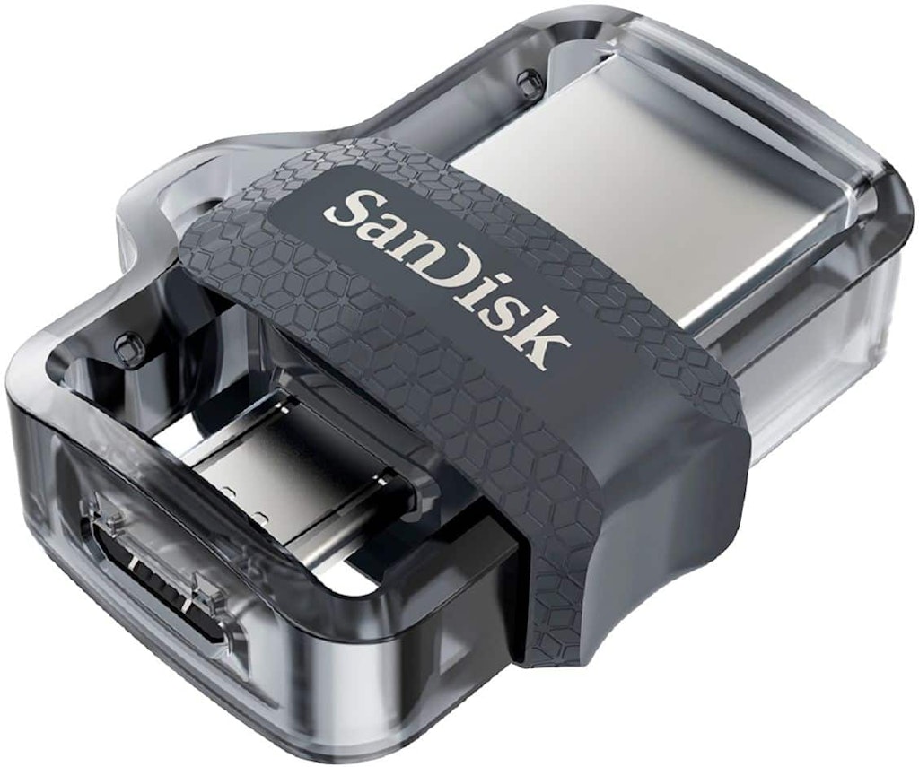 SanDisk Ultra 256GB USB 3.0 and Micro USB Flash Drive: $45.99