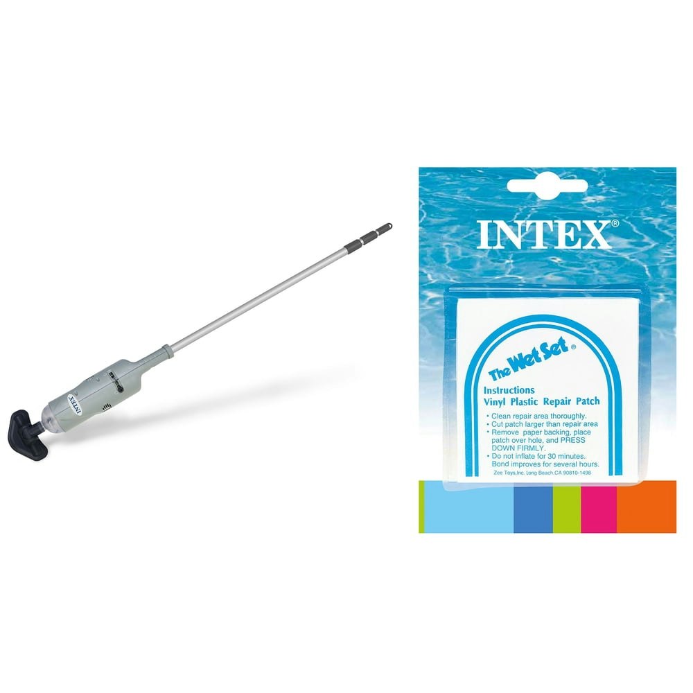 Intex Handheld Swimming Pool Vacuum and Patch Kit: $83.18 Intex Handheld Swimming Pool Vacuum and Patch Kit: $83.18