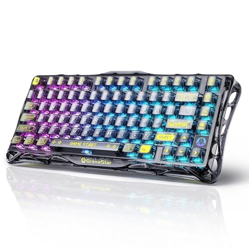 GravaStar Mercury K1 Lite 75% Wireless Mechanical Gaming Keyboard: $76.45 GravaStar Mercury K1 Lite 75% Wireless Mechanical Gaming Keyboard: $76.45