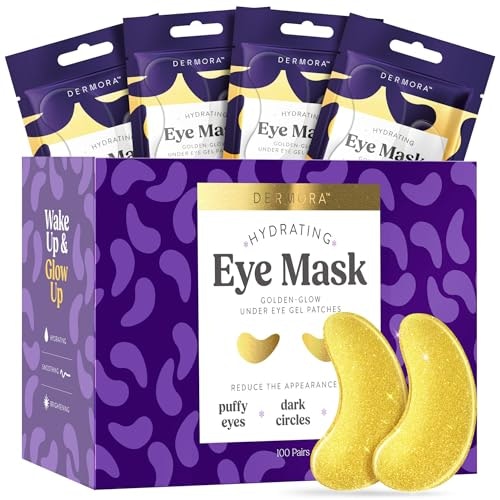 Dermora Golden Glow Under Eye Patches 100-Pack: $35.69 Dermora Golden Glow Under Eye Patches 100-Pack: $35.69