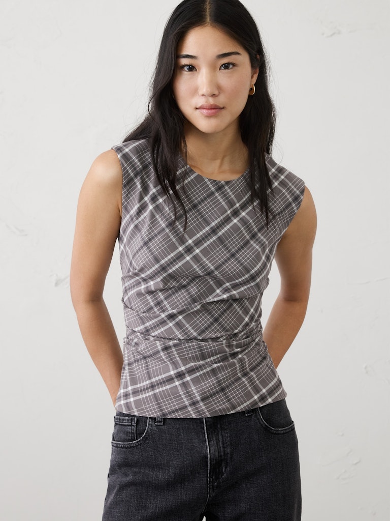 Draped Top: $35 Draped Top: $35