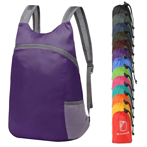 Suikihum Ultra Lightweight Foldable Hiking Backpack: $5.94 Suikihum Ultra Lightweight Foldable Hiking Backpack: $5.94