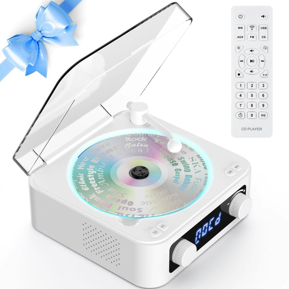 Udreamer Portable Bluetooth CD Player: $41