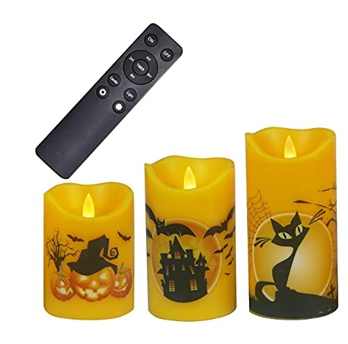 Orange Battery-Operated Flameless LED Halloween Candles 3-Pack: $5.19 Orange Battery-Operated Flameless LED Halloween Candles 3-Pack: $5.19