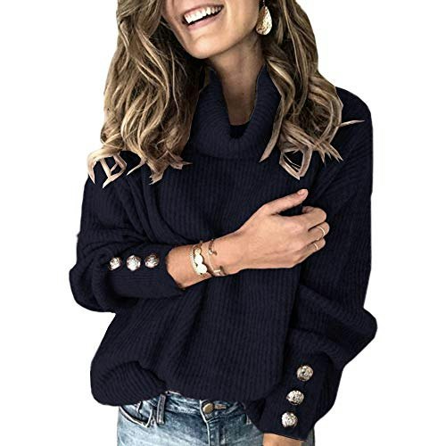 Sovelen Women's Oversized Turtleneck Chunky Pullover Sweater: $23.98 Sovelen Women's Oversized Turtleneck Chunky Pullover Sweater: $23.98
