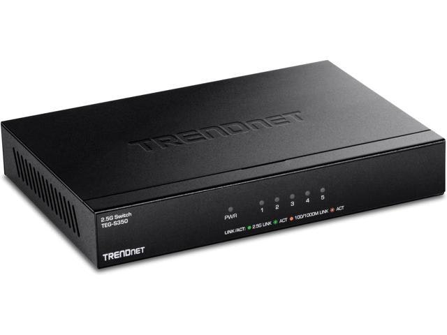 Trendnet 5-Port 2.5G Unmanaged Switch: $68.50 Trendnet 5-Port 2.5G Unmanaged Switch: $68.50
