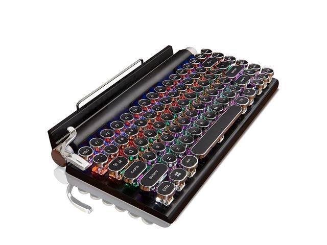7Keys Retro Mechanical Bluetooth Typewriter Keyboard: $149.69 7Keys Retro Mechanical Bluetooth Typewriter Keyboard: $149.69