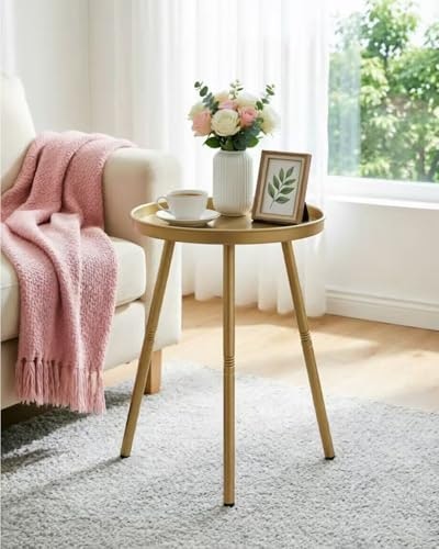 Aojezor Gold Side Table: $21.38 Aojezor Gold Side Table: $21.38