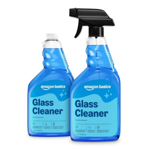 Amazon Basics Glass Cleaner 32-oz. Bottle 2-Pack: $4.39 Amazon Basics Glass Cleaner 32-oz. Bottle 2-Pack: $4.39