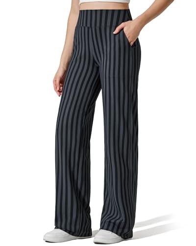 G4Free Women's High-Waist Striped Wide-Leg Pants: $31.44 G4Free Women's High-Waist Striped Wide-Leg Pants: $31.44