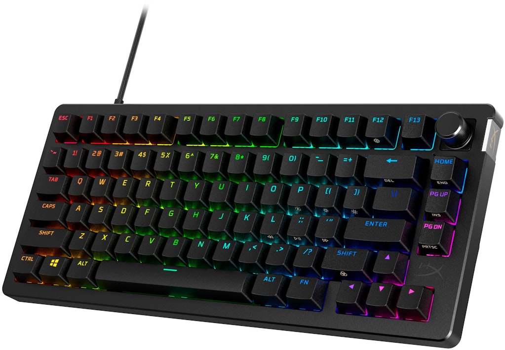 HyperX Alloy Rise 75 Wired Mechanical Gaming Keyboard: $99.99