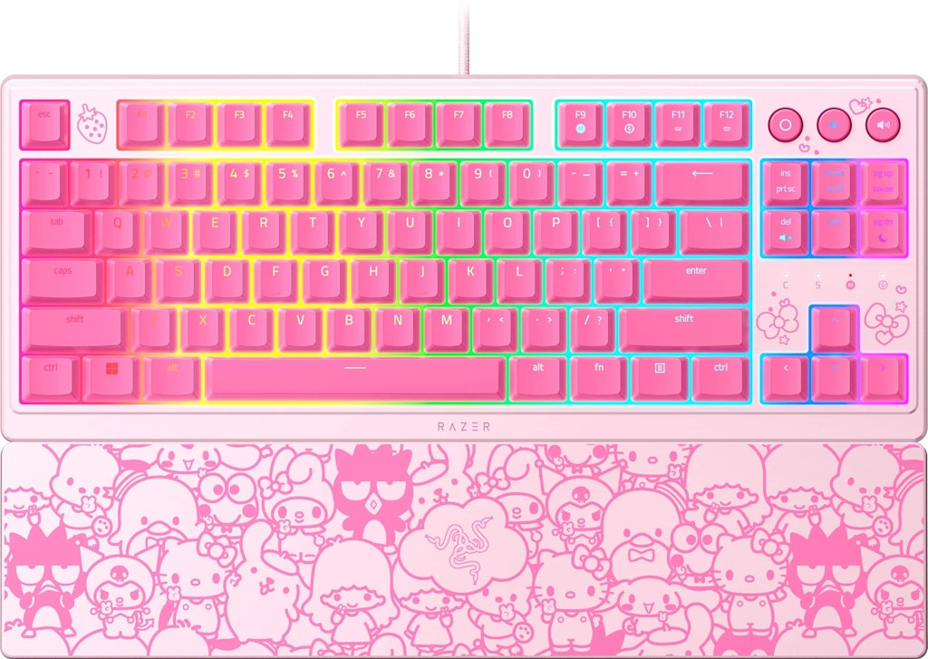 Razer Ornata V3 TKL Wired Mechanical Gaming Keyboard Hello Kitty Edition: $119.99 Razer Ornata V3 TKL Wired Mechanical Gaming Keyboard Hello Kitty Edition: $119.99