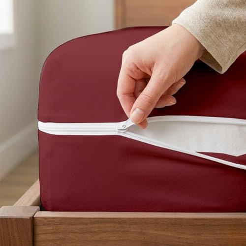 Zippered Microfiber Fitted Sheet: $20.51 Zippered Microfiber Fitted Sheet: $20.51