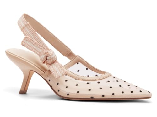 Coutgo Women's Slingback Kitten Heels: $39.99