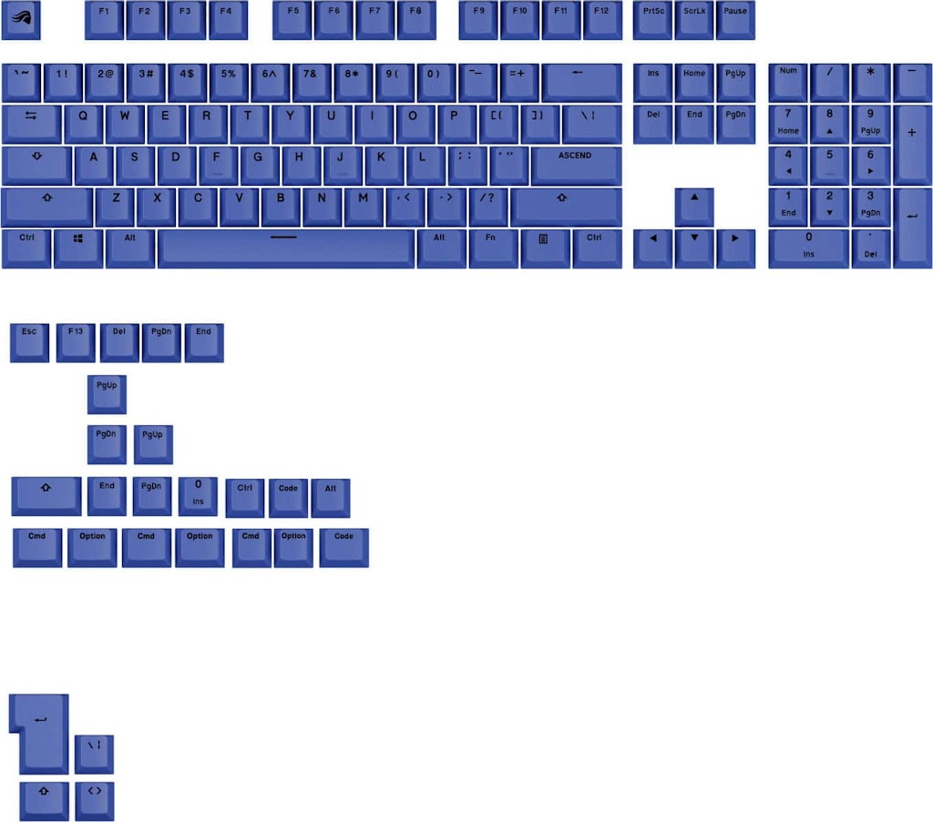 Glorious GPBT Basics Mechanical Keyboard Keycap Set: $17.99 Glorious GPBT Basics Mechanical Keyboard Keycap Set: $17.99