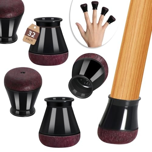 Yozon Chair Leg Silicone Felt Floor Protectors: $15.18 Yozon Chair Leg Silicone Felt Floor Protectors: $15.18