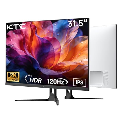 KTC 32" 1440p IPS Monitor: $158.28