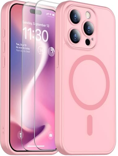Spidercase iPhone 15 Pro Magnetic Matte Case with 2 Tempered Glass Screen Protectors: $5.76 Spidercase iPhone 15 Pro Magnetic Matte Case with 2 Tempered Glass Screen Protectors: $5.76