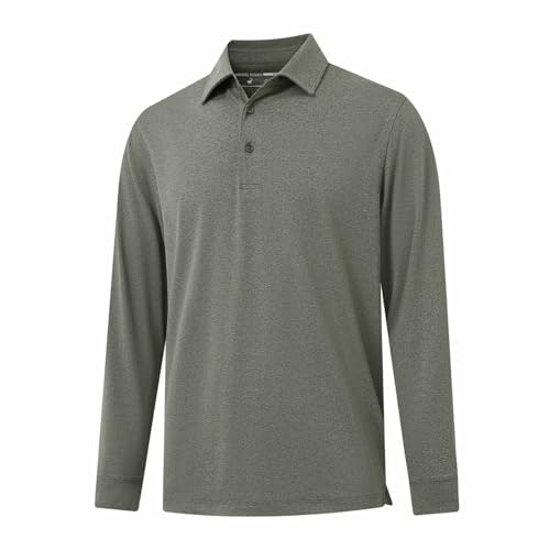 Michel Rouen Men's Long Sleeve Quick-Dry Golf Polo Shirt: $30.56 Michel Rouen Men's Long Sleeve Quick-Dry Golf Polo Shirt: $30.56