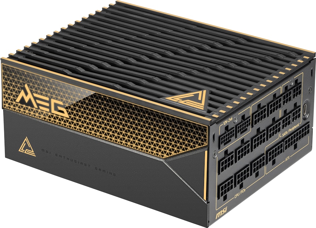 MSI MEG Ai1600T 1,600W 80 Plus Titanium ATX Power Supply: $769.99 MSI MEG Ai1600T 1,600W 80 Plus Titanium ATX Power Supply: $769.99