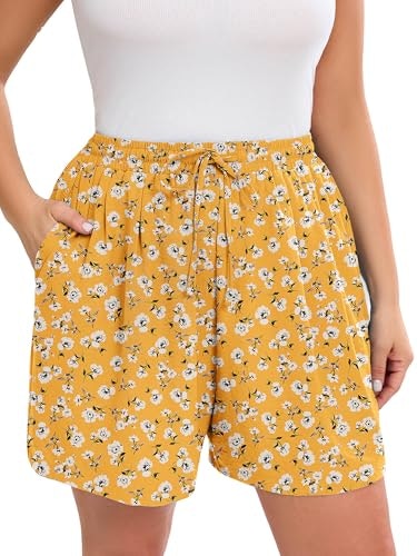 AusLook Women's High-Waisted Wide Leg Shorts: $19.98 AusLook Women's High-Waisted Wide Leg Shorts: $19.98