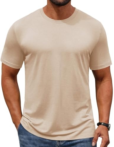 Coofandy Men's Crew Neck T-Shirt: $9.98 Coofandy Men's Crew Neck T-Shirt: $9.98