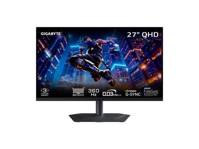 Gigabyte 27" 1440p HDR OLED G-Sync Monitor: $549.99