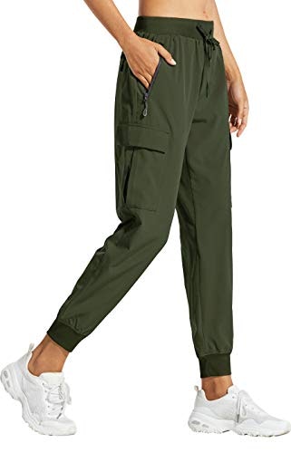 Libin Women's Quick Dry Hiking Cargo Joggers: $29.98 Libin Women's Quick Dry Hiking Cargo Joggers: $29.98