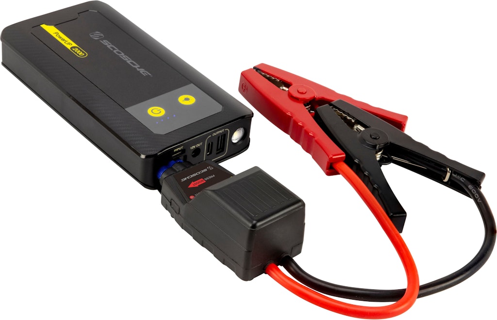Scosche PowerUp 2,000 Portable Car Jump Starter: $129.99