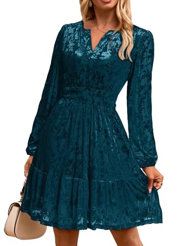 Simplee Women's Velvet Empire Waist Mini Dress: $42.49 Simplee Women's Velvet Empire Waist Mini Dress: $42.49