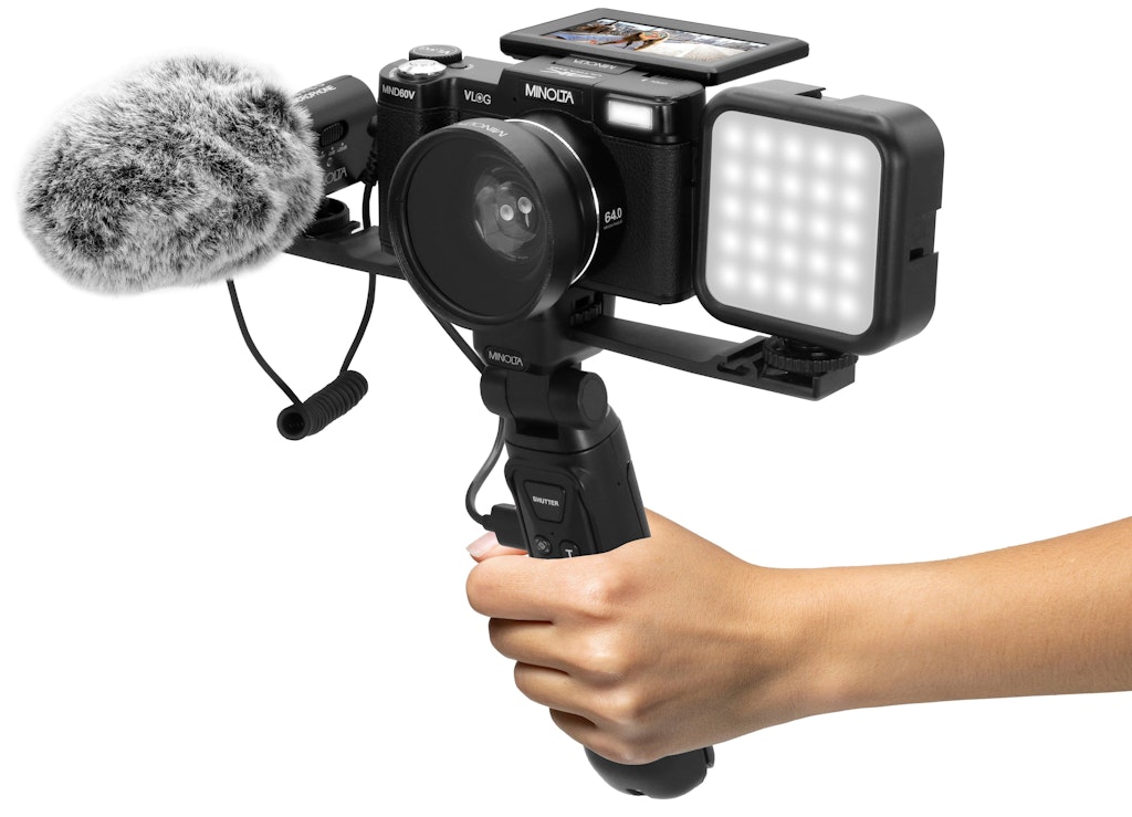 Minolta MND60V 64MP 4K Digital Camera Kit: $199.99 Minolta MND60V 64MP 4K Digital Camera Kit: $199.99