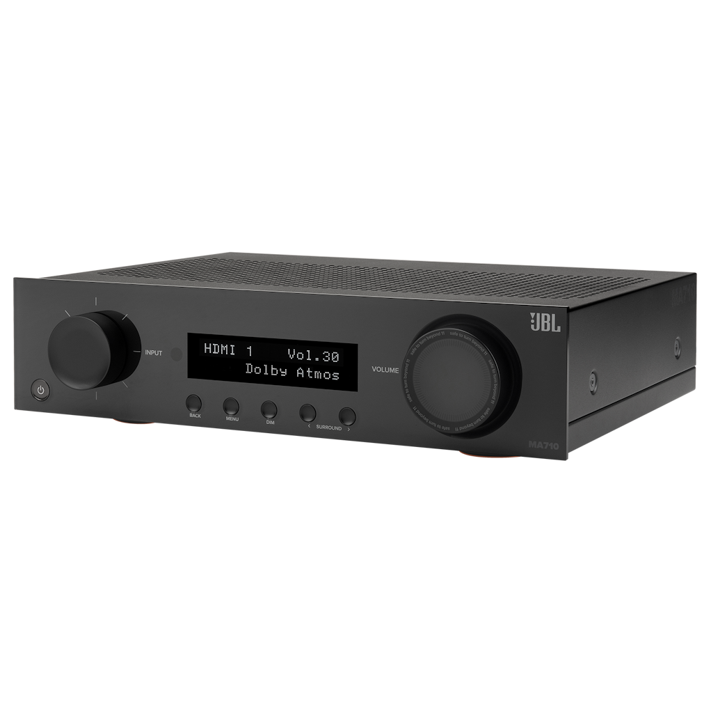 JBL MA710 7.2-Channel 8K AV Receiver: $699.95 JBL MA710 7.2-Channel 8K AV Receiver: $699.95