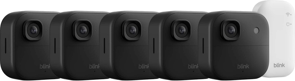 Blink Outdoor 2K Wireless Smart Security Camera 5-Pack: $191.99