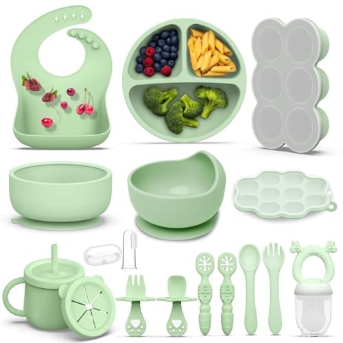 Hepotk 16-Piece Silicone Baby Feeding Set: $23.79 Hepotk 16-Piece Silicone Baby Feeding Set: $23.79