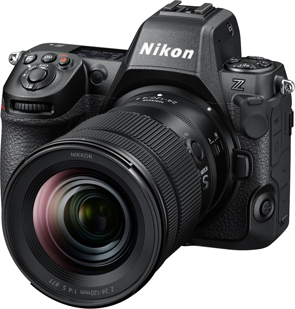 Nikon Z 8 Mirrorless Camera with 24-120mm f/4 S Lens: $4,399.95 Nikon Z 8 Mirrorless Camera with 24-120mm f/4 S Lens: $4,399.95
