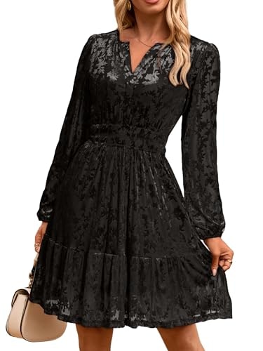Simplee Women's Velvet Long Sleeve Mini Dress: $42.49 Simplee Women's Velvet Long Sleeve Mini Dress: $42.49