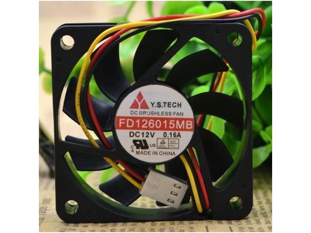 Y. S. TECH FD126015MB 60mm Silent Cooling Fan: $18.10