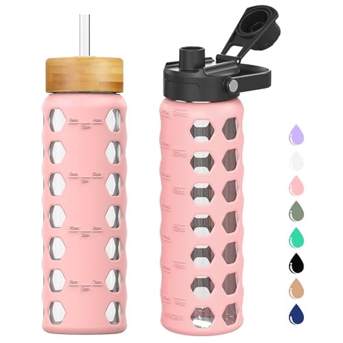 Mukoko 24-oz. Glass Water Bottle: $18.69 Mukoko 24-oz. Glass Water Bottle: $18.69