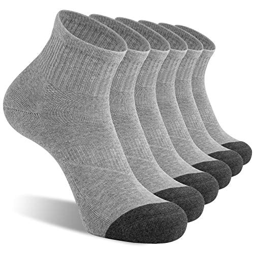 Celersport Men's Athletic Ankle Socks 6-Pack: $16.99