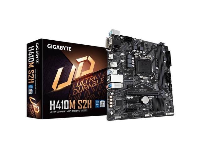 Gigabyte H410M S2H LGA 1200 Intel H410 Micro-ATX Motherboard: $116.10
