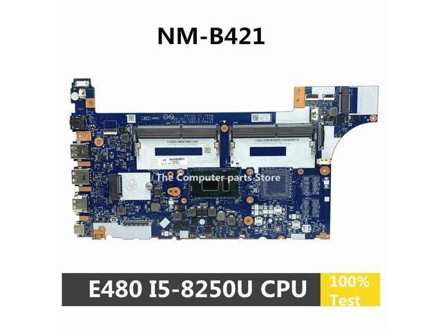 Lenovo ThinkPad E480 Laptop Motherboard with Intel Core i5-8250U Processor: $132.40 Lenovo ThinkPad E480 Laptop Motherboard with Intel Core i5-8250U Processor: $132.40