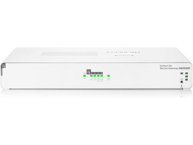 HPE Networking Instant On S0G34A 5-Port 2.5G PoE+ Gateway: $489.99 HPE Networking Instant On S0G34A 5-Port 2.5G PoE+ Gateway: $489.99