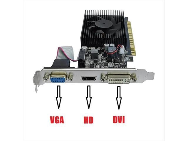 GT210 1GB DDR3 PCI-E Graphics Card: $50.60