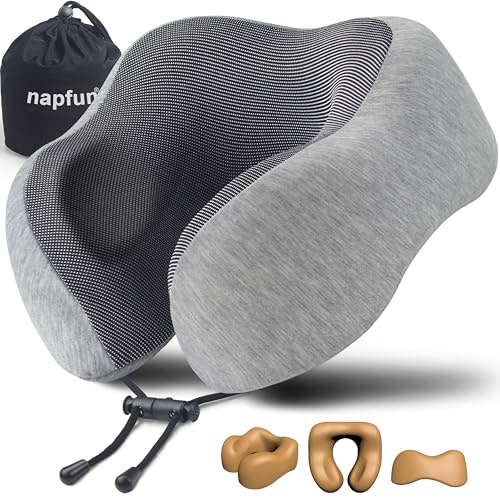 Napfun Memory Foam Travel Neck Pillow: $11.86 Napfun Memory Foam Travel Neck Pillow: $11.86
