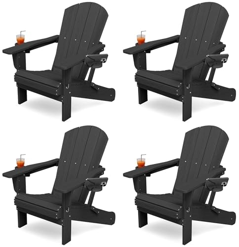 Kingyes Folding Adirondack Chair 4-Pack: $310.24 Kingyes Folding Adirondack Chair 4-Pack: $310.24